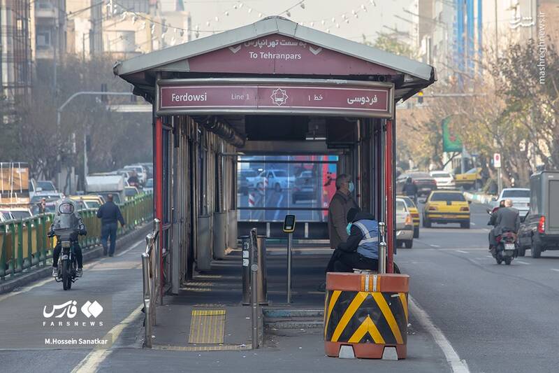 عکس/ هوای آلوده پایتخت