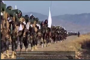 قشونکشی طالبان به مناطق مرزی پاکستان