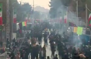 فیلم / حال و هوای مسیر منتهی به مزار قاسم سلیمانی در کرمان