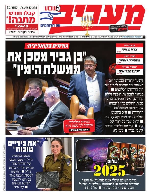 صفحه نخست روزنامههای عبری زبان/ زنگ خطر مهاجرت معکوس صهیونیستها