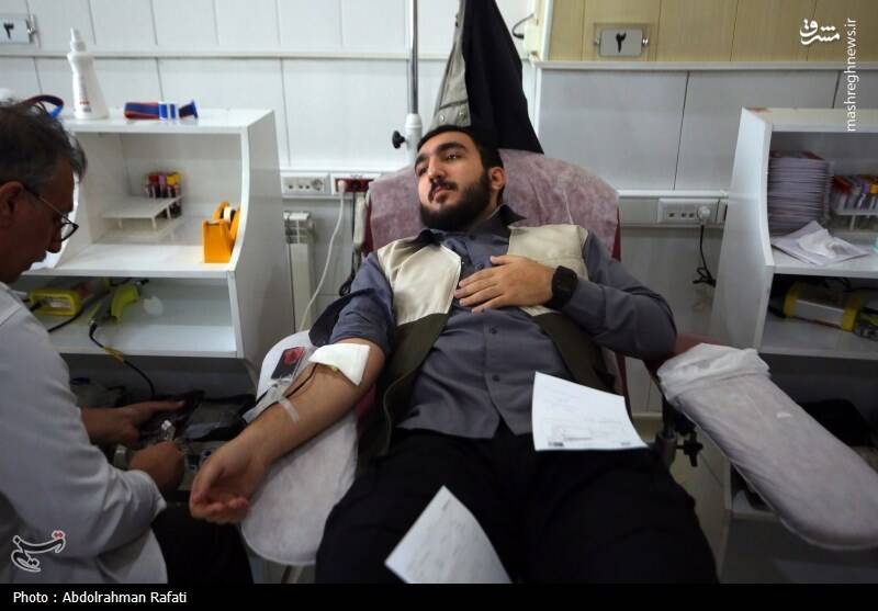 عکس / نذر خون به نیت سردار دلها 12