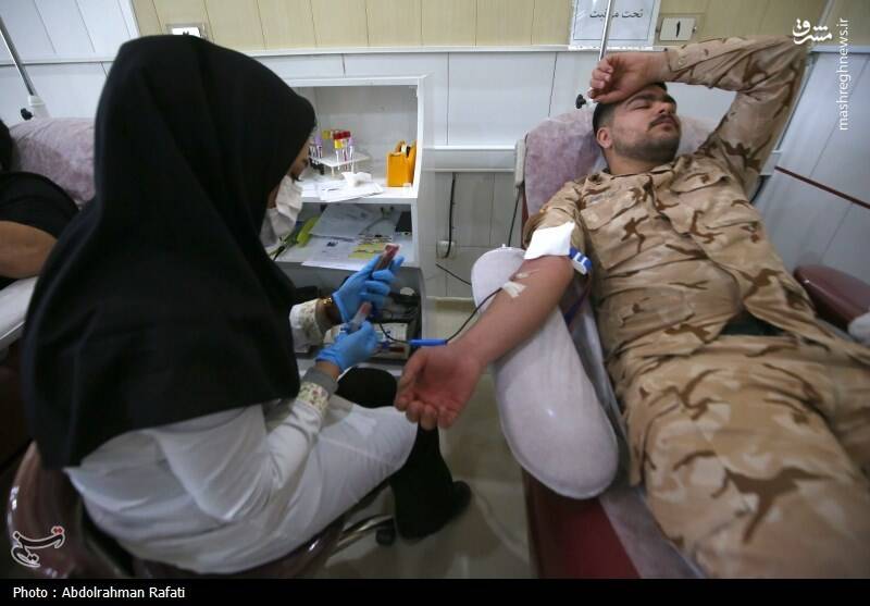 عکس / نذر خون به نیت سردار دلها 6