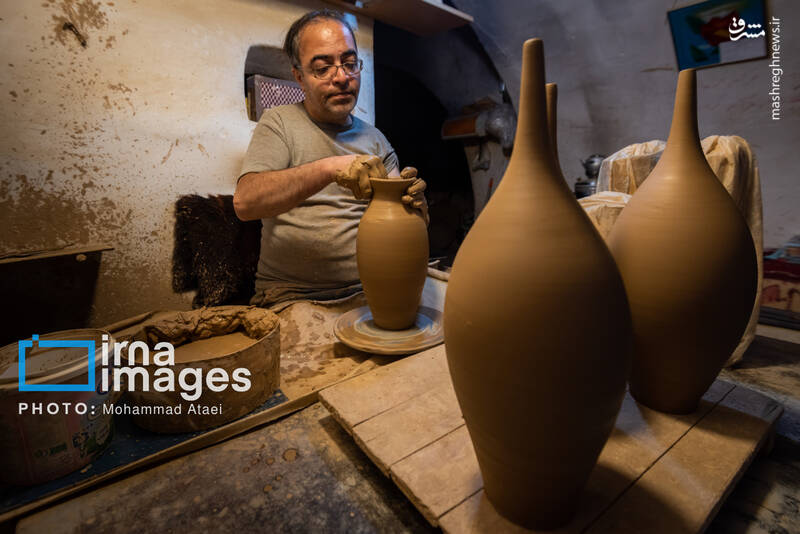 عکس / "لالجین" پایتخت سفال ایران 4