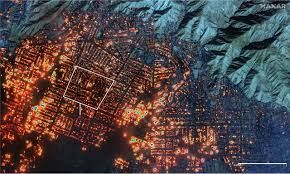 آتش‌سوزی‌ در لس‌آنجلس به اندازه کل مساحت نوار غزه!