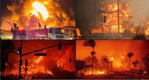 فضاحت مدیریت بحران در کنترل آتش سوزی لس آنجلس