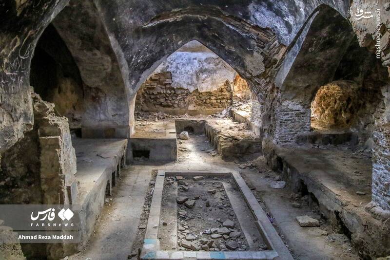 عکس/ "حمام ایزدخواست" نشانهای از شاهکار اسلامی در دوره صفوی