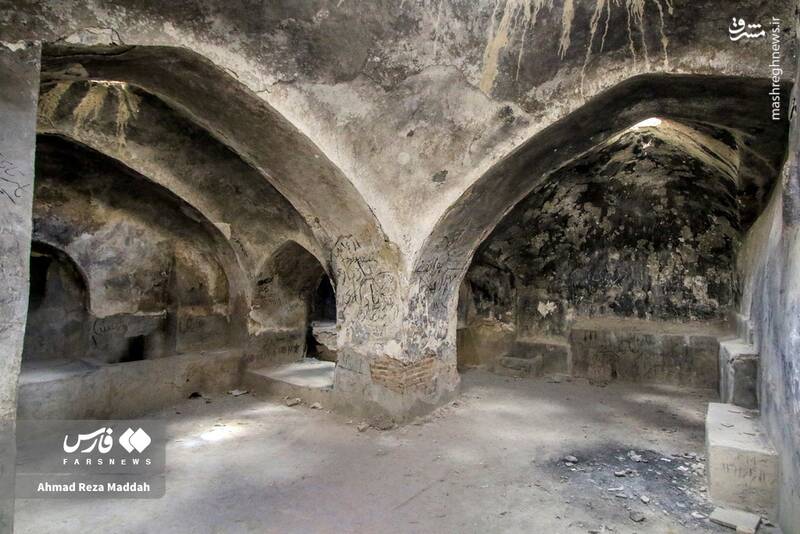 عکس/ "حمام ایزدخواست" نشانهای از شاهکار اسلامی در دوره صفوی