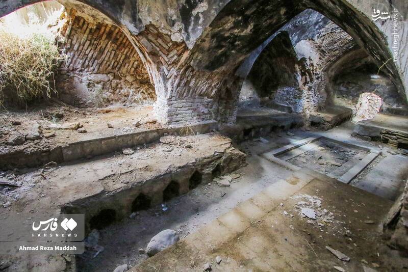 عکس/ "حمام ایزدخواست" نشانهای از شاهکار اسلامی در دوره صفوی