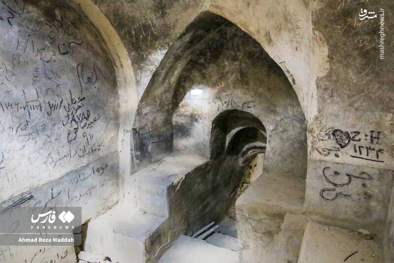 عکس/ "حمام ایزدخواست" نشانهای از شاهکار اسلامی در دوره صفوی