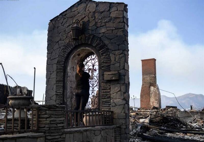 آتشسوزی , کشور آمریکا ,