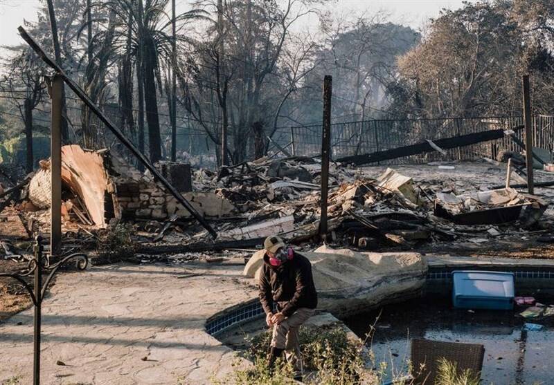 آتشسوزی , کشور آمریکا ,