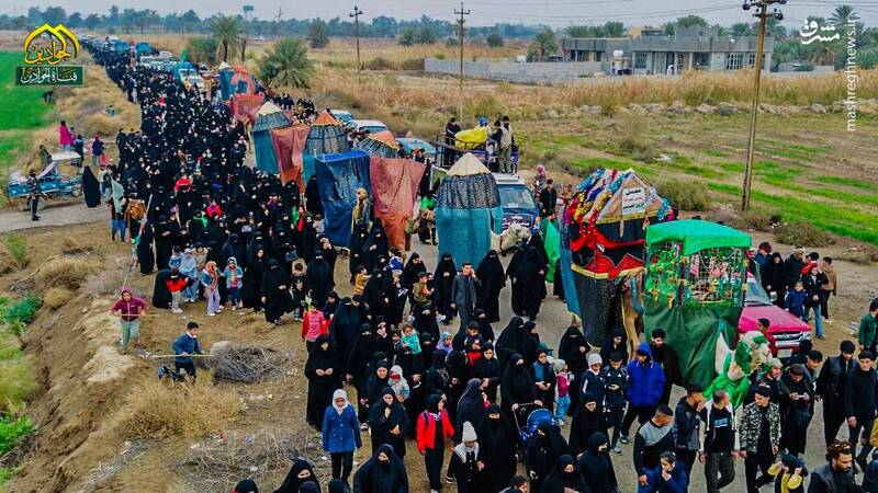 پیادهروی میلیونی سالروز شهادت امام کاظم(ع) آغاز شد