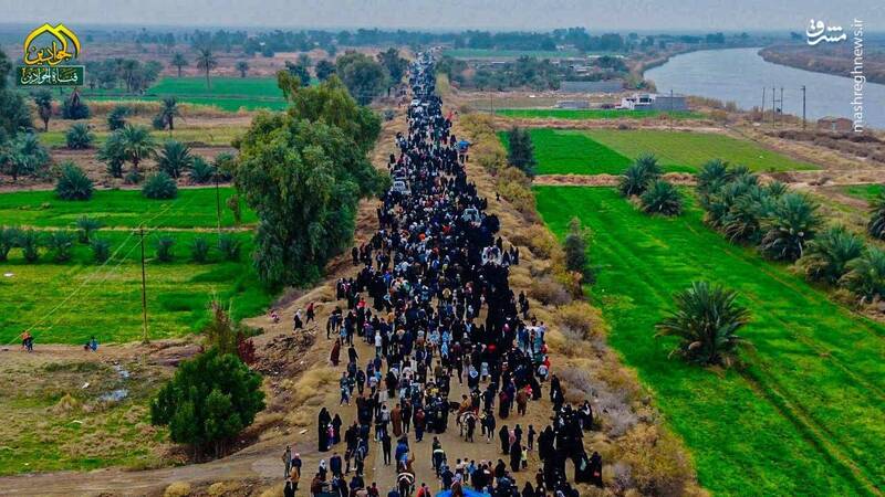 پیادهروی میلیونی سالروز شهادت امام کاظم(ع) آغاز شد