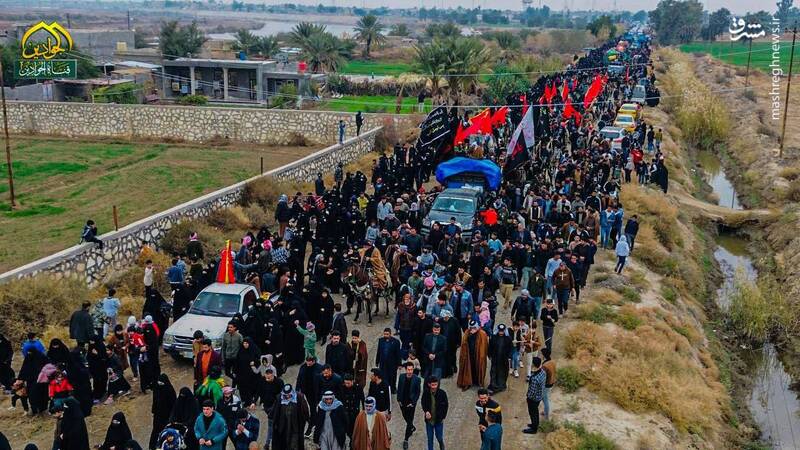 پیادهروی میلیونی سالروز شهادت امام کاظم(ع) آغاز شد