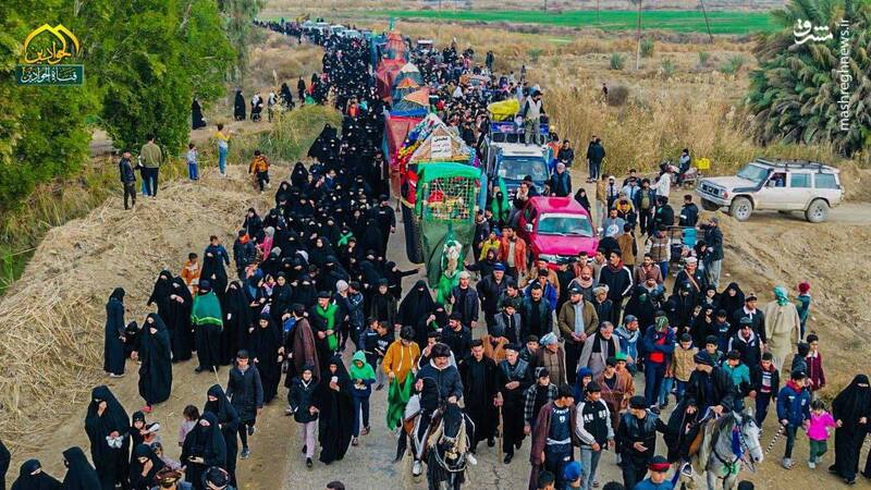 پیادهروی میلیونی سالروز شهادت امام کاظم(ع) آغاز شد