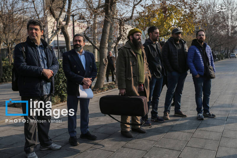 عکس / حضور چهرهها در مراسم تشییع پیکر "فریدون شهبازیان" 4