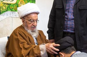 عکس / عمامه گذاری طلاب در روز میلاد امیرالمومنین علی (ع)