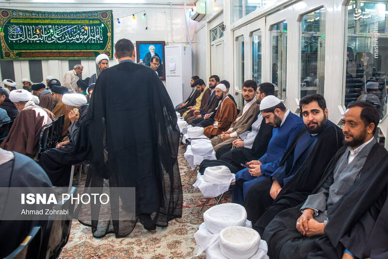 عکس / عمامه گذاری طلاب در روز میلاد امیرالمومنین علی (ع) 8