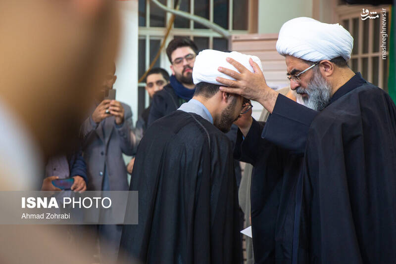 عکس / عمامه گذاری طلاب در روز میلاد امیرالمومنین علی (ع) 10