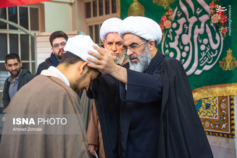 عکس / عمامه گذاری طلاب در روز میلاد امیرالمومنین علی (ع) 18