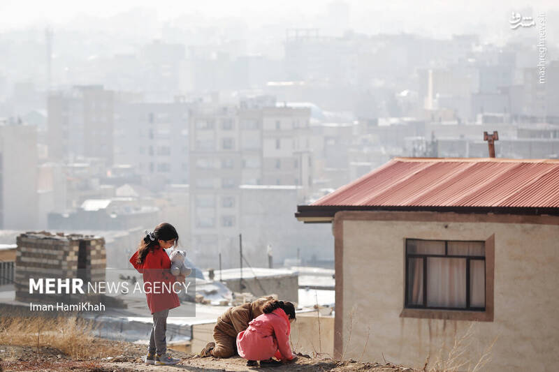 عکس / پدیده آلودگی هوا در همدان 19