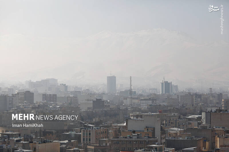 عکس / پدیده آلودگی هوا در همدان 18