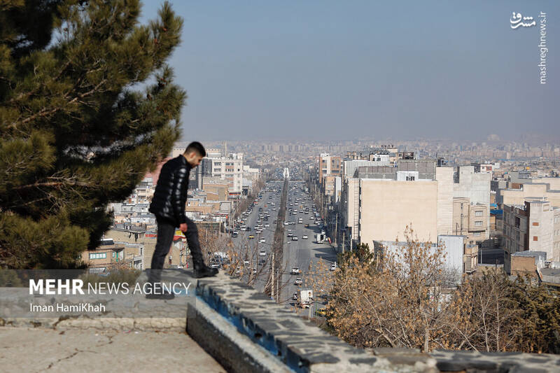 عکس / پدیده آلودگی هوا در همدان 11