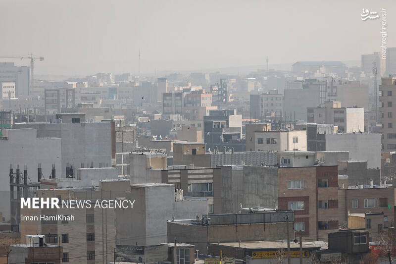 عکس / پدیده آلودگی هوا در همدان 6