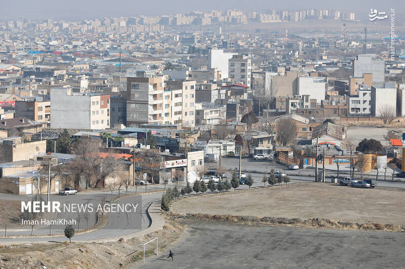 عکس / پدیده آلودگی هوا در همدان 4