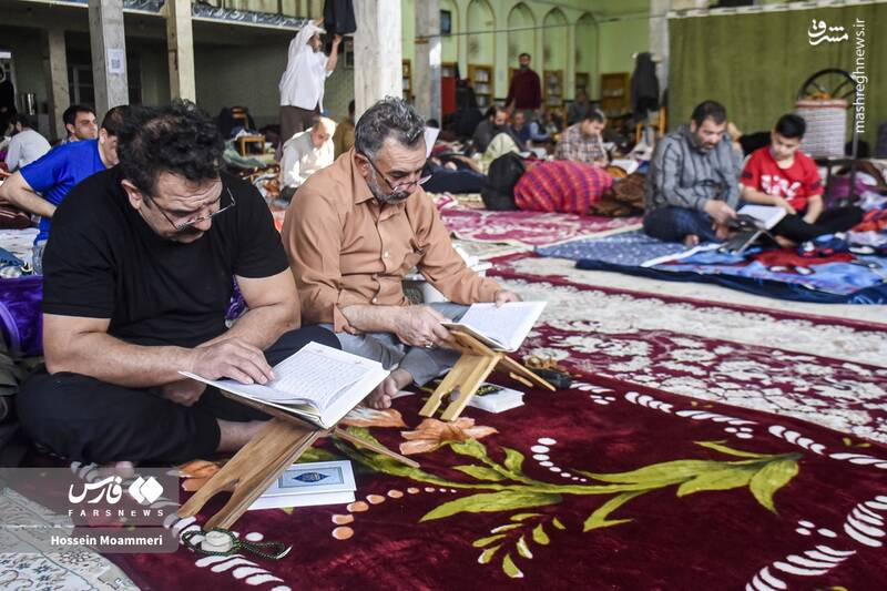 عکس / "اعتکاف رجبیه" در بجنورد 9