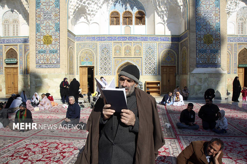 عکس / حال و هوای حرم حضرت معصومه (س) در روز ولادت امام علی (ع) 9