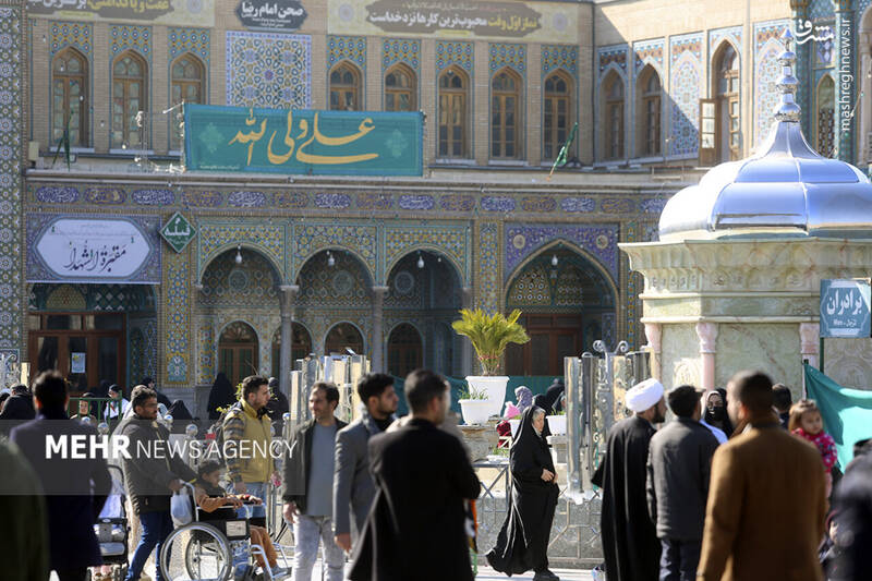 عکس / حال و هوای حرم حضرت معصومه (س) در روز ولادت امام علی (ع) 8