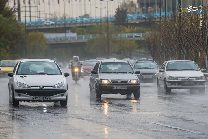 برف و باران تهران را در بر می‌گیرد