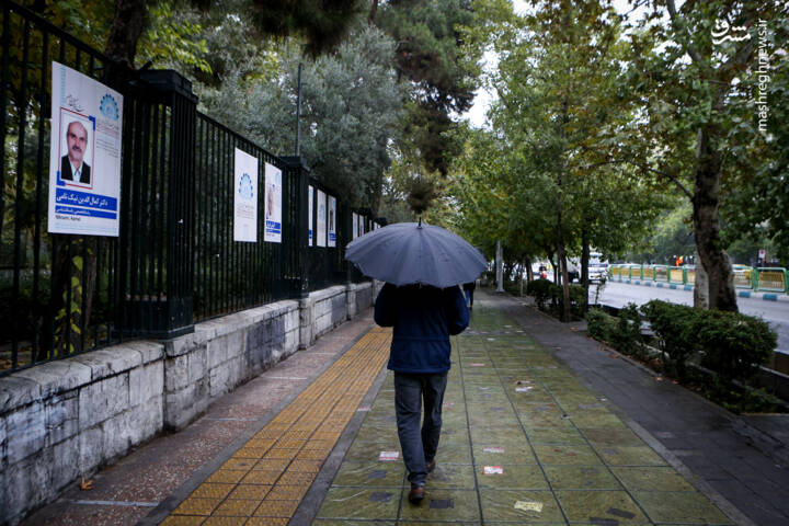 برف و باران تهران را در بر میگیرد 2
