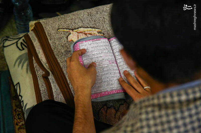 عکس / آیین اعتکاف منتظران در آستان مقدس مسجد جمکران 12