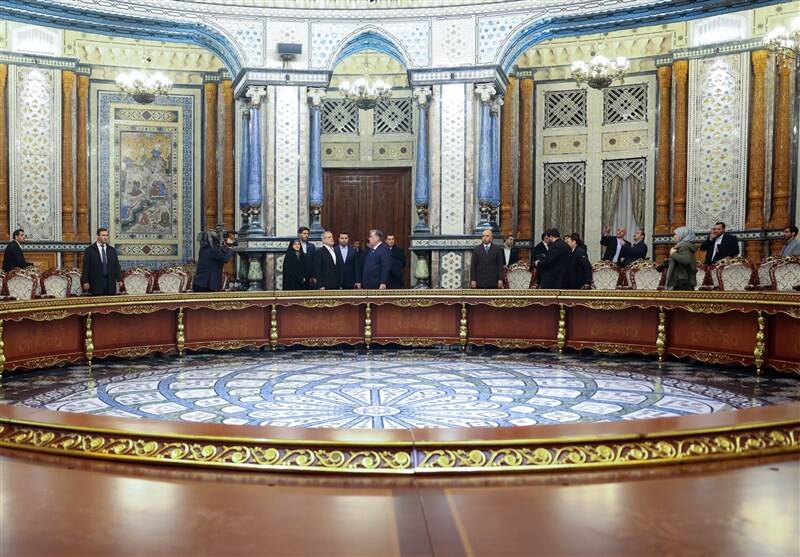 عکس/ بازدید پزشکیان از کاخ نوروز تاجیکستان