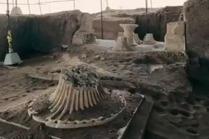تصاویری از آتشکده هراسکان شهرستان آران و بیدگل استان اصفهان