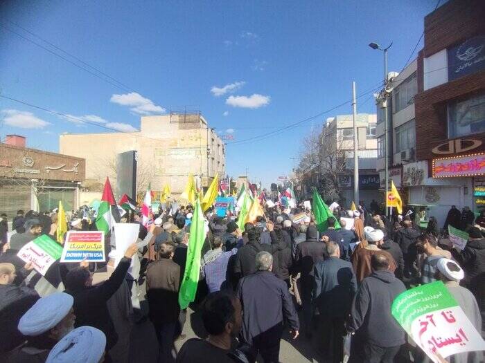 راهپیمایی نصر و جشن پیروزی مقاومت فلسطین در قم + فیلم 2