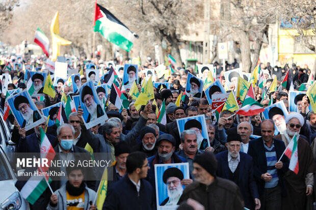 برگزاری جشن پیروزی مقاومت فلسطین در نقاط مختلف ایران + فیلم و عکس 3