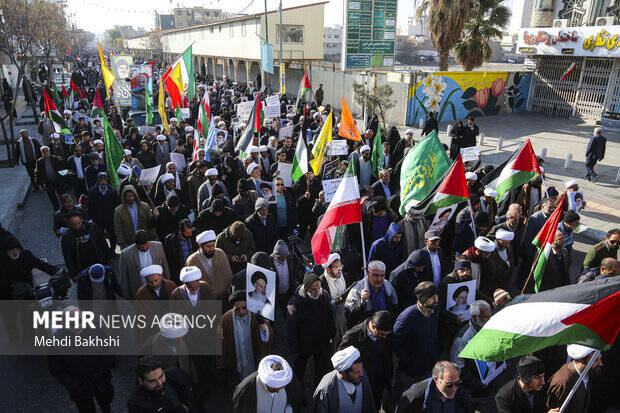 برگزاری جشن پیروزی مقاومت فلسطین در نقاط مختلف ایران + فیلم و عکس 14