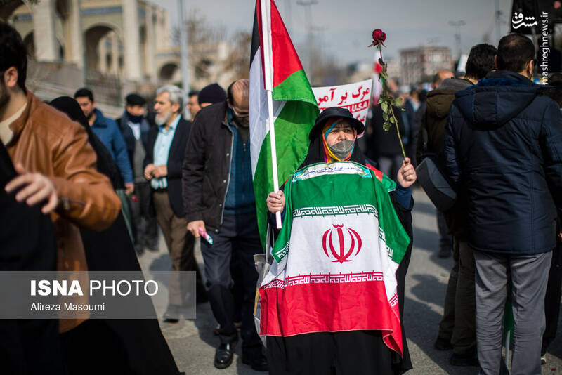 عکس / راهپیمایی "جمعه نصر" در تهران 3