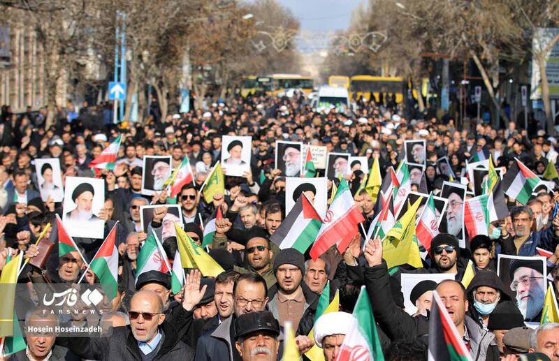 عکس/ جشن جمعۀ نصر اردبیلیها