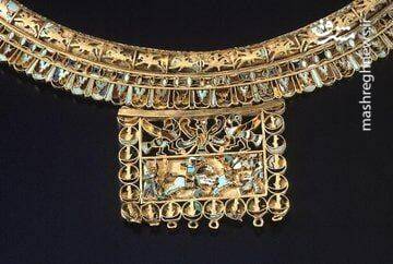 گردنبندی زرین از دوران هخامنشیان با داستانی منحصر بفرد در ژاپن+ عکس