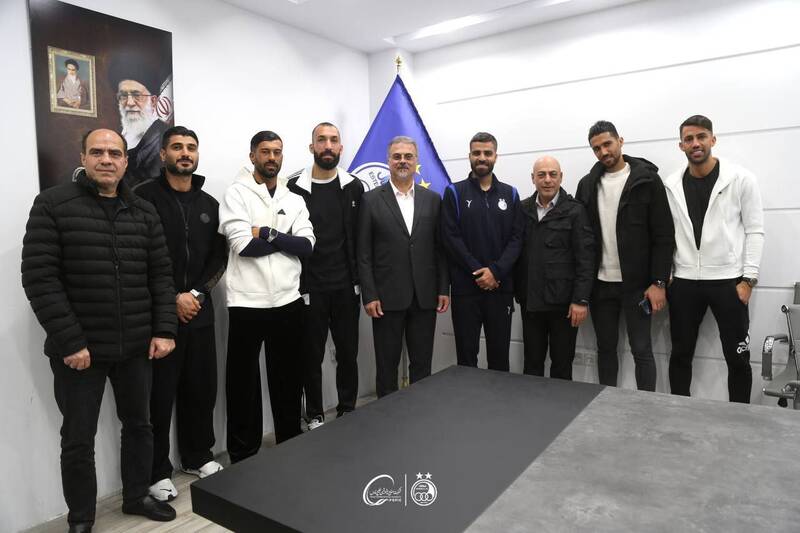 آشتیکنان رضاییان و حسینی در حضور یک مدیر +عکس