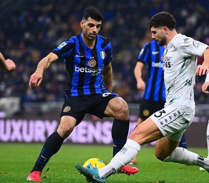 پیروزی اینتر در حضور ۶۹ دقیقهای طارمی/ طلسم مهدی باز هم نشکست