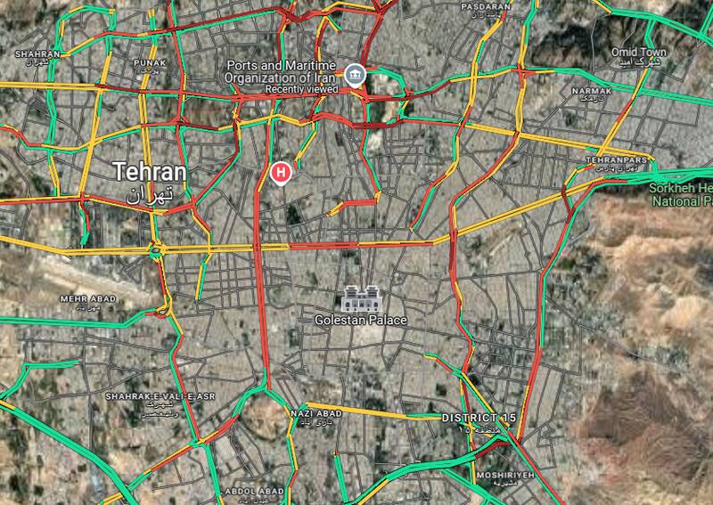 دود بنزین ارزان به چشم ترافیک تهران میرود 3