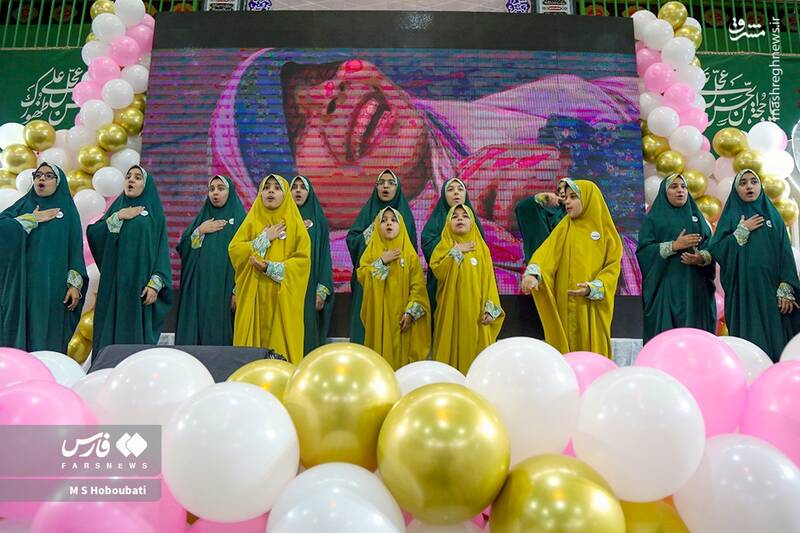 عکس / جشن تکلیف بزرگ 2000نفری دختران دارالعباده 3