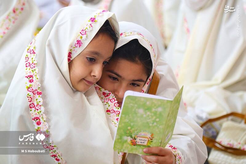 عکس / جشن تکلیف بزرگ 2000نفری دختران دارالعباده 13