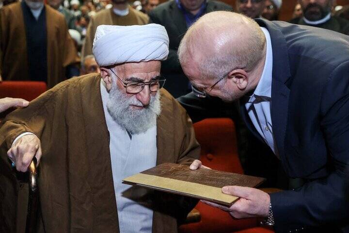 قالیباف از خدمات آیتالله جنتی قدردانی کرد