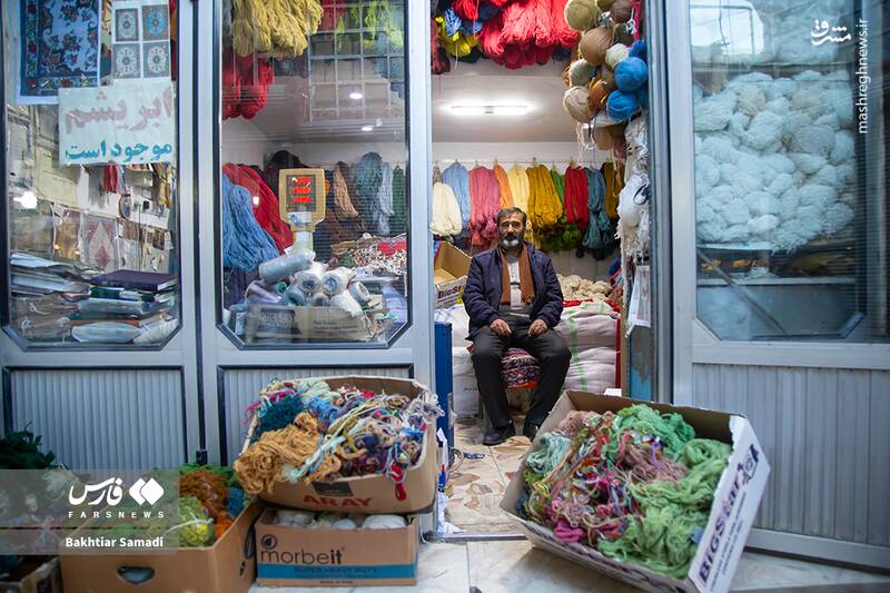 عکس/ بازار قدیم نخفروشان سنندج